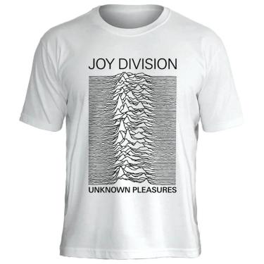 Imagem de Camiseta de Banda Stamp Joy Division em Algodão Manga Curta Gola Redonda Oficial-Unissex