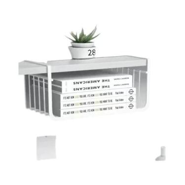 Imagem de Suporte De Armazenamento De Metal Para Cozinha, Prateleira De Armário,