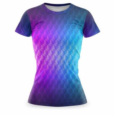Imagem de Blusa Feminina Caminahda Academia Fitness Ciclismo Camiseta Esportiva 
