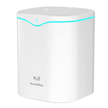Imagem de Umidificadores de Spray 2L com Luz LED Neblina Fria Desligamento Automático Umidificador Portátil Mesa para Quarto Casa Bebê Escritório Baixo Ruído Gr