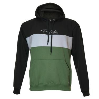 Imagem de MOLETOM PROSIDE CANGURU RECORTE CINZA MASCULINO-Masculino