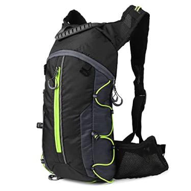 Imagem de Aoresac Mochila de Hidratação Leve e Dobrável, Mochila Respirável para Caminhadas Esportivas Ao Ar Livre Com Bexiga de água 2L para Ciclismo, Camping, Viagens (1)