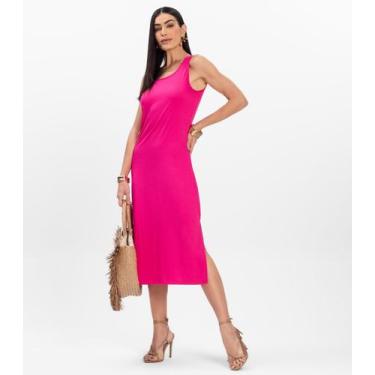 Imagem de Vestido Feminino Select Rosa, M, Rosa