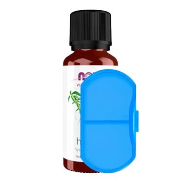 Imagem de Porta Cápsulas Comprimido + Ó.l.e.o D.e H.i.s.s.o.p.o 30ml Importado