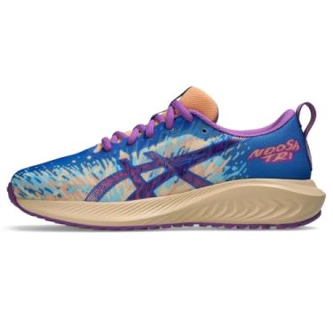 Imagem de ASICS Tênis infantil unissex Gel-Noosa Tri 16 Gs (criança pequena), Azul natural/magenta negrito, 16