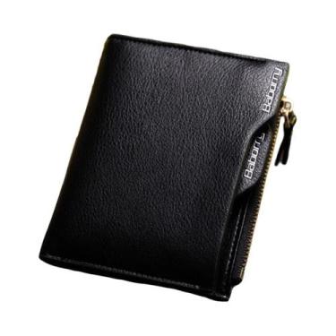 Imagem de Carteira Masculina Com Proteção RFID Contra Roubo, Novo Design, Alta Q