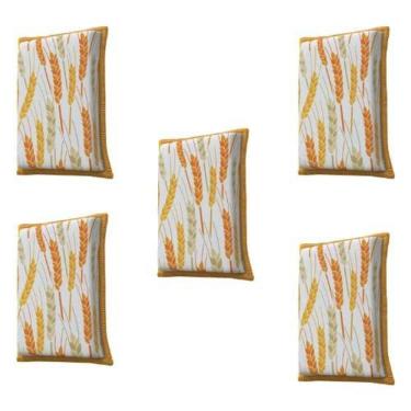 Imagem de Esponja Microfibra Mágica Decorada 5U Multiuso Cozinha Trigo