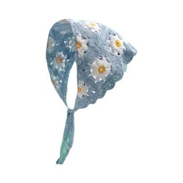 Imagem de Acessório De Cabelo Feminino E Infantil: Tiara De Crochê Artesanal Com