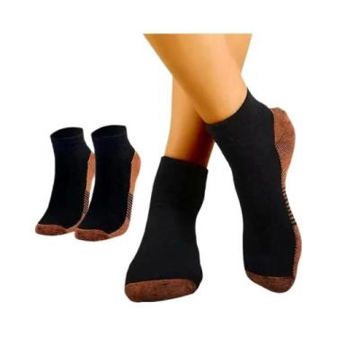 Imagem de Meias De Compressão Respiráveis Para Fascite Plantar Masculinas, Supor