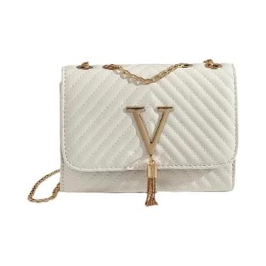 Imagem de Bolsa Transversal De Luxo Para Mulheres Com Bordado, Clutch Com Franja