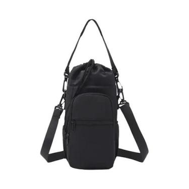 Imagem de Bolsa Portátil Para Garrafa De Água Com Alça Ajustável, Canecas Térmic