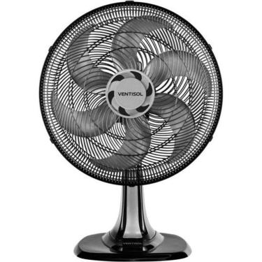 Imagem de Ventilador De Mesa Ventisol Turbo 6 40cm Preto-cinza 110V