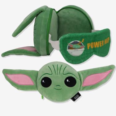 Imagem de Máscara De Dormir Com Almofada Baby Yoda Star Wars