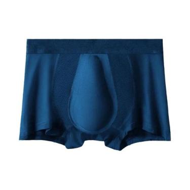 Imagem de Cuecas Boxer Masculinas Respiráveis Antibacterianas Em Modal Com Bolsa