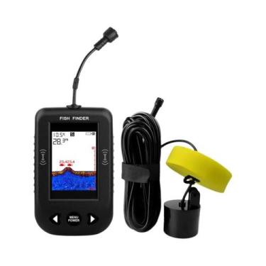 Imagem de Sonar Portátil De 100M Para Pesca Com Cobertura De 45 Graus, Transduto