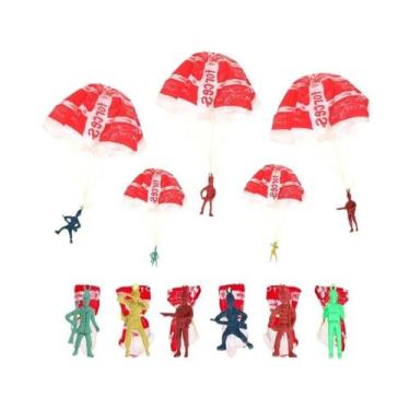 Imagem de Brinquedos Educativos De Paraquedas Mini Soldado Para Crianças, Jogo D