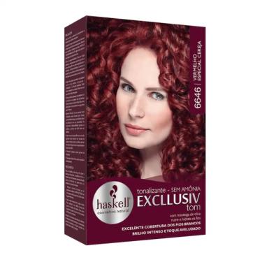 Imagem de Tonalizante Haskell Excllusiv Tom 6646 Vermelho Especial Cereja