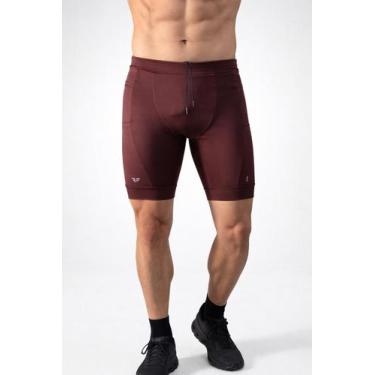 Imagem de Bermuda De Compressão Endurance 5 Bolsos Masculino Corrida - - Element