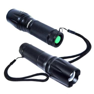 Imagem de Mini Lanterna Tática Policial Led Cree Recarregável 22000w X9-T6 - B M