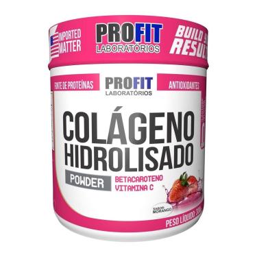 Imagem de Colágeno Hidrolisado c/ Beta + VIT C Profit Laboratório 300G-Unissex