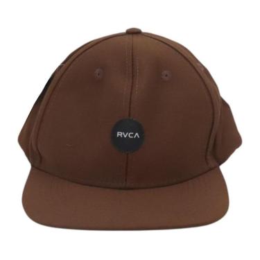Imagem de Boné RVCA Snapback Circle - Marrom-Unissex