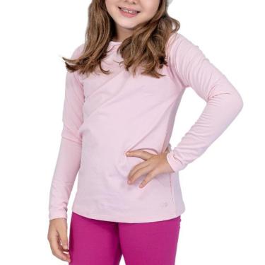 Imagem de Blusa Térmica Infantil Upman ML Rosa Quartzo - 349RF-Feminino