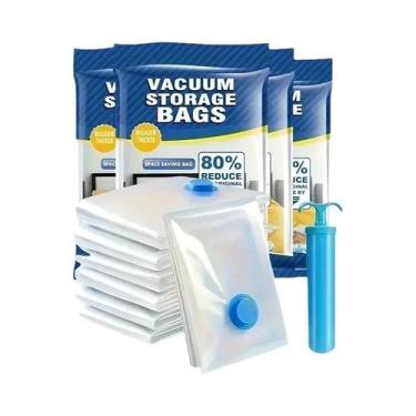 Imagem de Saco De Armazenamento a Vácuo Portátil Para Roupas E Roupa De Cama, Id