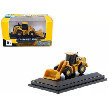 Imagem de Miniatura Micro Cat Pá Carregadeira 950M 1/64 44980, Amarelo