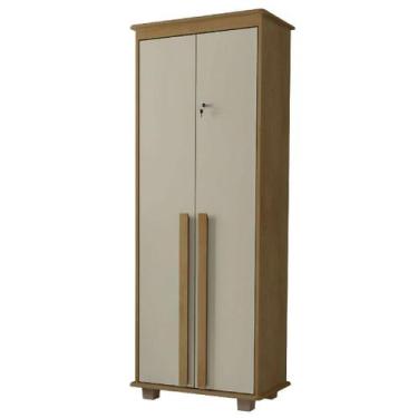 Imagem de Armário Multiuso Mexico Cinamomo com Off White  RV Móveis