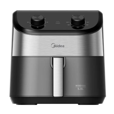 Imagem de Fritadeira Air Fryer Widemax 5,5l 1900w Midea Preto/inox 220V