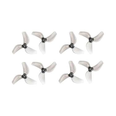 Imagem de Hélice Gemfan 1219S PC De 3 Pás E 31mm, 4 Pares Para Drones FPV Micro 