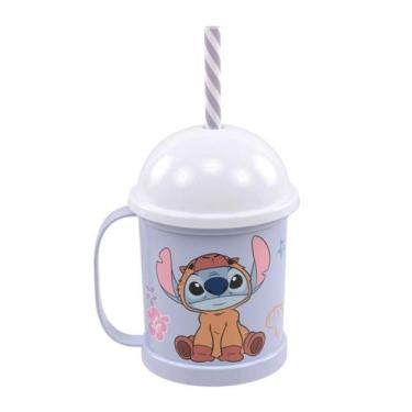 Imagem de Caneca Infantil 360ml Com Canudo E Tampa Lúdica Hello Kitty - - PLASUT