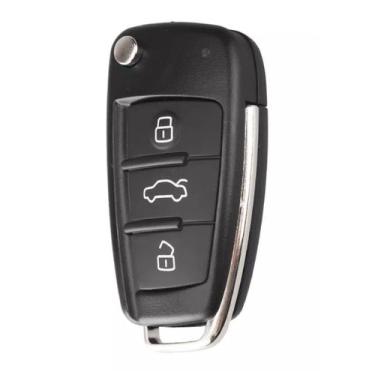 Imagem de Capa Chave Canivete Audi A1 A3 A4 A5 A6 A8 Q3 Q5 Q7 TT RS8