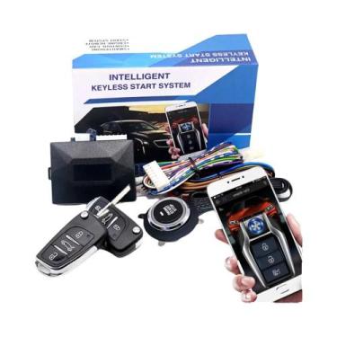 Imagem de Alarme Automotivo Universal Antifurto Com Trava Central E Botão De Par