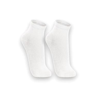 Imagem de Kit 2 Pares Meia Lupo Cano Médio Algodão 4200-088  34 ao 39, Branco, U