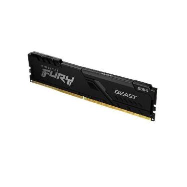 Imagem de Memoria Kingston Pc 8Gb Ddr4 3200Mhz Fury Beast