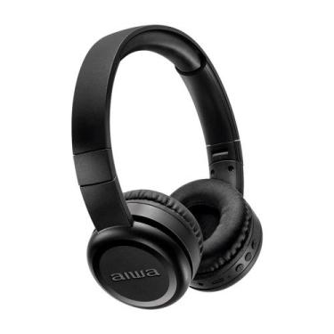 Imagem de Fone Headphone Bluetooth AWS-HP-03-B, Preto, AIWA