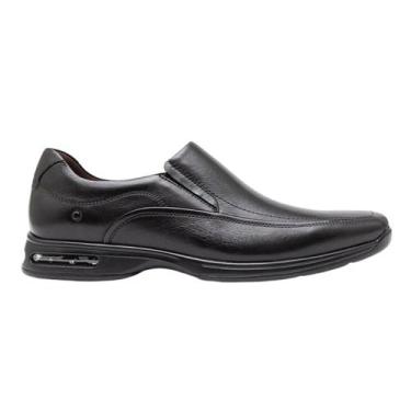 Imagem de Sapato Democrata Smart Comfort Air Spot Preto Masculino, Preto, 41