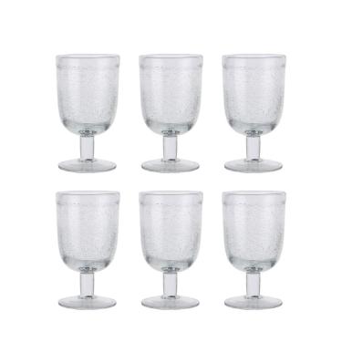 Imagem de Conjunto 6 Copos Bubble em Vidro Transparente 550ml 15cm GI0062 BTC