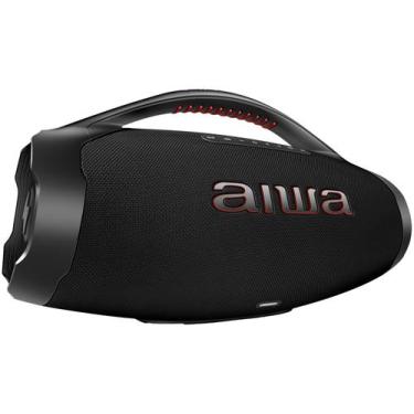 Imagem de Caixa de Som Boombox Plus AIWA BBS-01-B 200W BT 30H IP66 USB, Preto, B