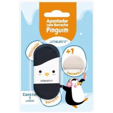 Imagem de Apontador Com Depósito E Borracha Escolar Diversos Leo & Leo - Leonora