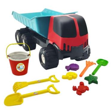 Imagem de Caminhão Big Praia 11 peças SimoToys