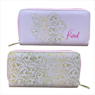 Imagem de Carteira Princesa Rosa Oficial Disney Be King - Zona Criativo - Bebê C