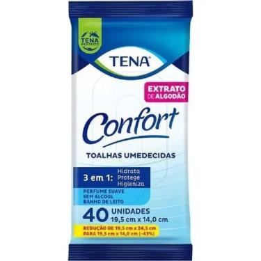 Imagem de Toalha Umedecida Tena Confort 40 unidades