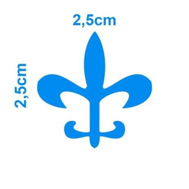 Imagem de Furador Make+ - Jumbo Flor de Lis (Papel e EVA) - Make +