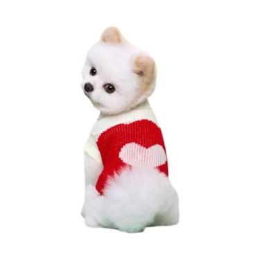 Imagem de Suéter Tricotado Para Cães E Gatos Pequenos S-2XL, Macio, Confortável 
