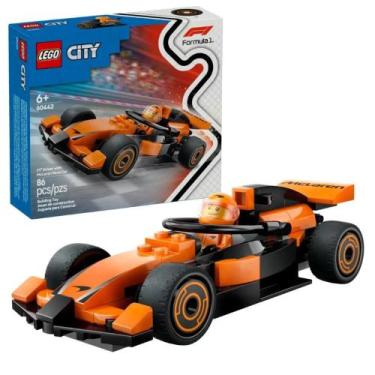 Imagem de Piloto de F1 Com Carro De Corrida McLaren Formula 1 Lego City