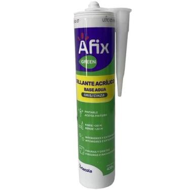 Imagem de Selante Acrílico base Água Cinza Afix 430g, CINZA, ÚNICO