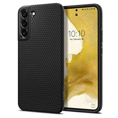 Imagem de Spigen Capa Liquid Air projetada para Galaxy S22 (2022) - Preto fosco