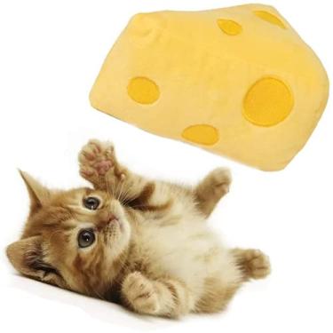 Imagem de Brinquedos para gatos, brinquedo para gatos para uso interno, gato, mastigar, ratos para gatos, brinquedos fofos para gatos, resistente a mordidas, saúde dentária, brinquedos interativos para gatos cheios de erva de gato e videira prateada (P)